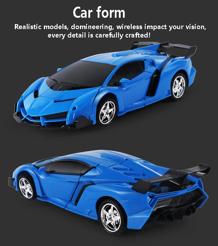 Трансформатор Rc 2 в 1 Rc автомобиль Вождение спортивные автомобили привод трансформации модели роботов Дистанционное управление автомобиль Rc боевые игрушки подарок