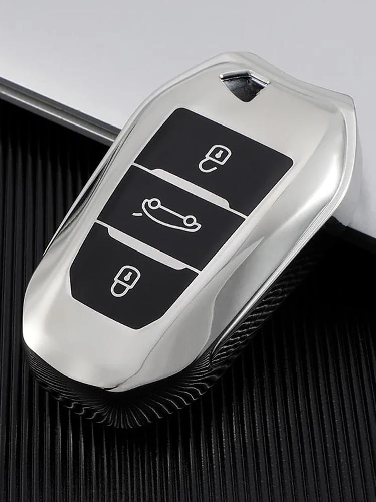 Nuova copertura completa della cassa chiave dell'automobile di TPU per Peugeot 308 408 508 2008 3008 4008 5008 Citroen C4 C4L C6 C3-XR Smart Shell accessori Auto - Hc7aeef375eae42a997b0044881e561b2k