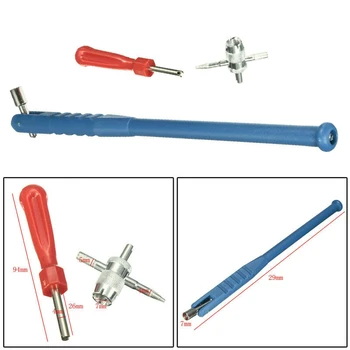 

Handheld Tire valve tool Car Auto Wrench Repair Installation Parts Metal