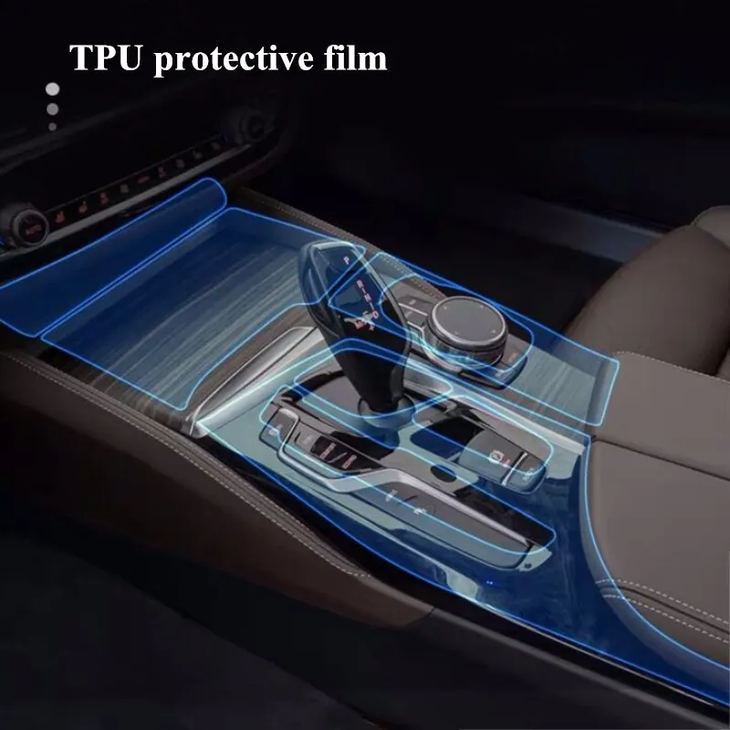 ТПУ бумагорез автомобильный внутренний экран протектор центральная консоль навигационное устройство Защитная пленка-стикер для BMW X5 G05