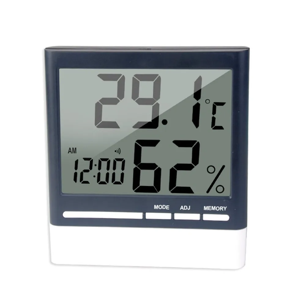 318 цифровой электронный термометр гигрометр Температура Влажность монитор Подставка Кронштейн подвесной будильник для домашнего использования в помещении