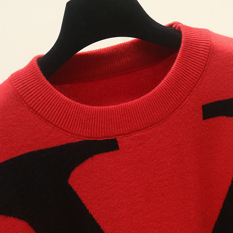 Sweaters Autumn Winter Fashion Letter Women's