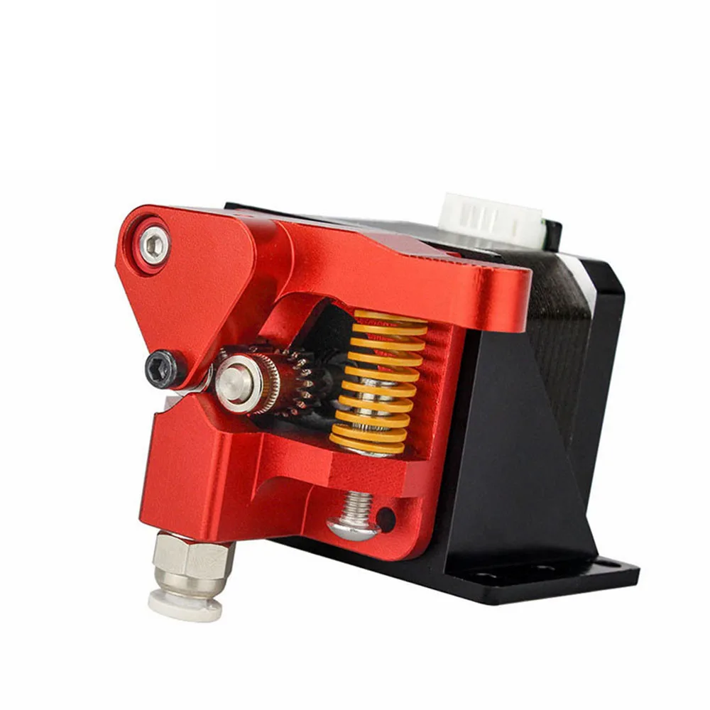 head of print Double Pulley MK8 Extruder Btech Dual Gear Aluminum Extrusion Extruder Upgrade Kit 3D Printer Parts CR10 CR10S PRO Feed 1.75mm head of print