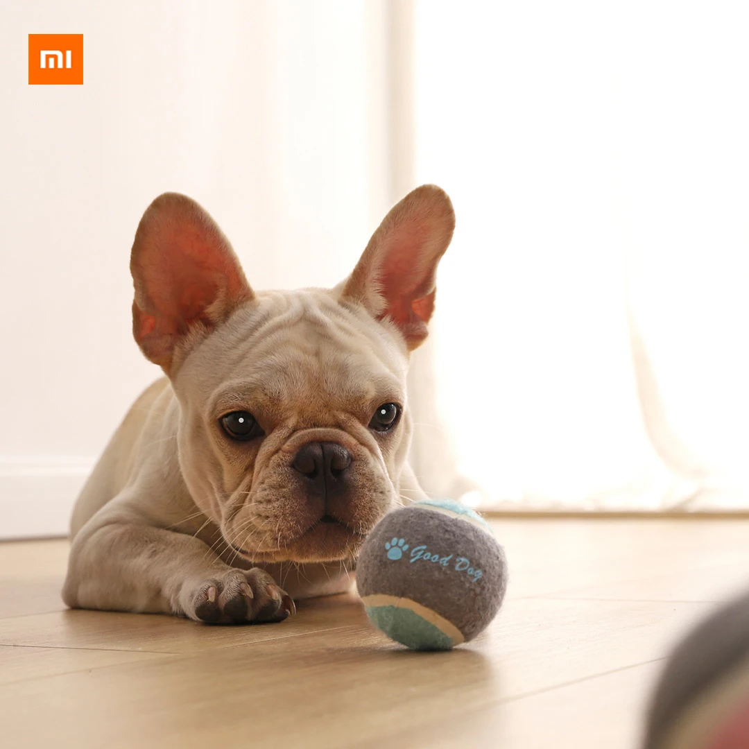2 шт. новая Xiaomi Youpin игрушка мяч для собаки высокоэластичная легкая одежда-Устойчив к прокусыванию-стойкий материал не вредит здоровью для домашних животных