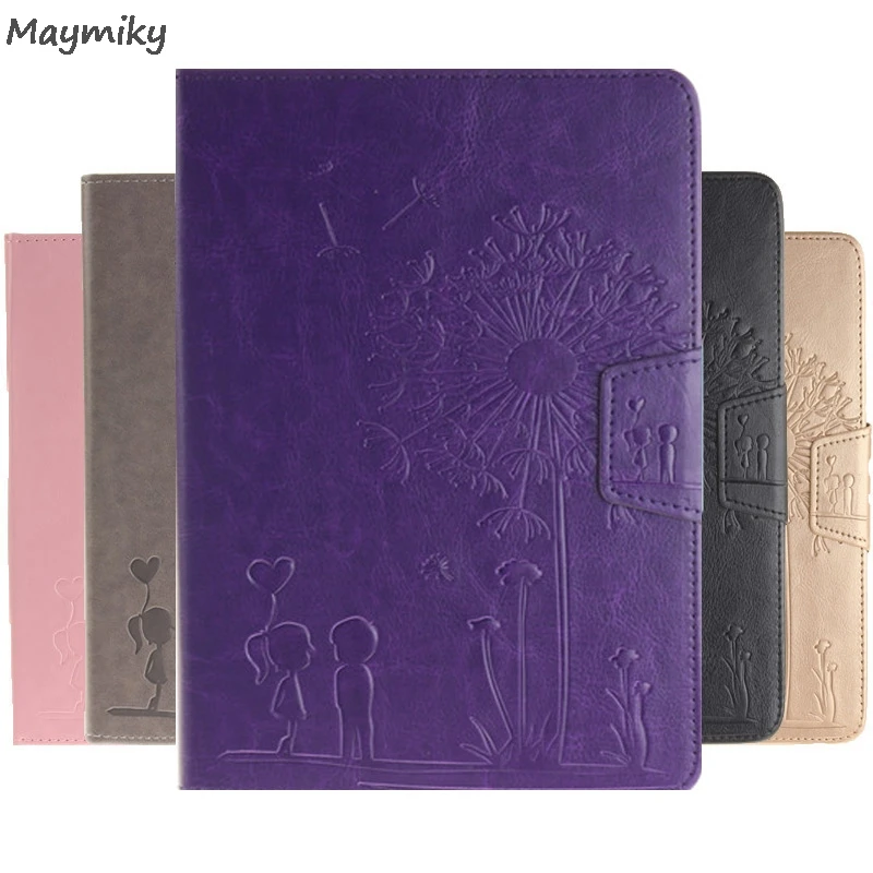 

New Dandelion Lovers Painting PU Leather Case For Samsung Galaxy Tab 3 8.0 T310 T311 8.0 inch with card slots Case+ Pen