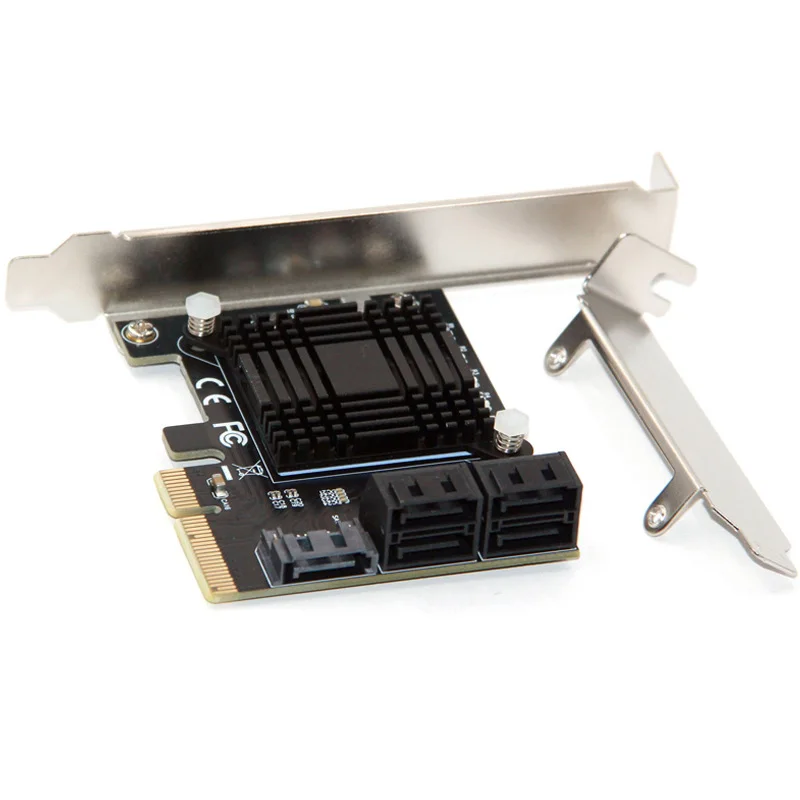 Scheda Controller moltiplicatore di porte SATA - Adattatore 5 porte