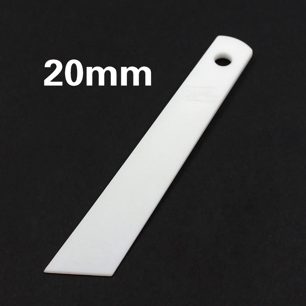20mm 1pcs Кожевенное ремесло Gumming клей инструмент для склеивания Пластиковые ремесла резьба Кожа DIY ручной работы пластиковая клеевая доска Smear инструмент для склеивания - Цвет: 20mm 1pcs