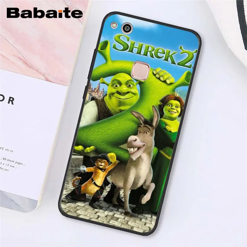 Babaite мультфильм, значок из кинофильма "Шрек" Кун чехол для телефона для Huawei Y5 II Y6 II Y5 Y6 Y7Prime Y9 - Цвет: A10