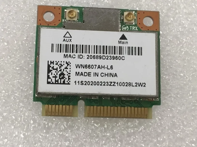 Scheda Wireless All'Ingrosso Per Atheros Ar5B125 Wifi Half Mini Pci-E Per Lenovo G400 G500 G405 G505 Z500 P500 G700