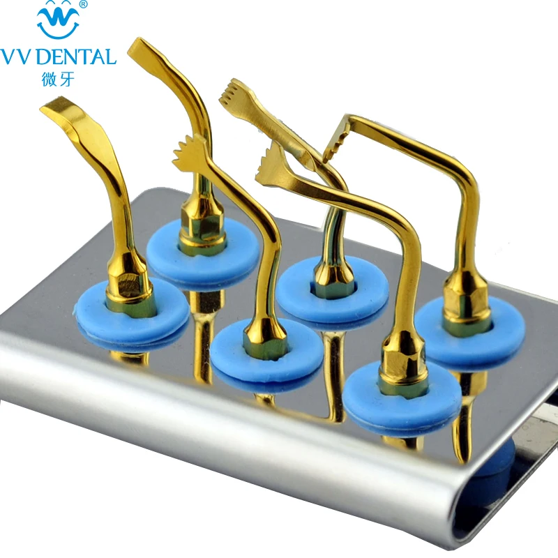 

VV Dental Ultrasonic Scaler Surgery Bone Cutting Tips Set Kit Compatible With NSK Handpiece USN1R/USN1L/USN1/USN2/USN3/USN5