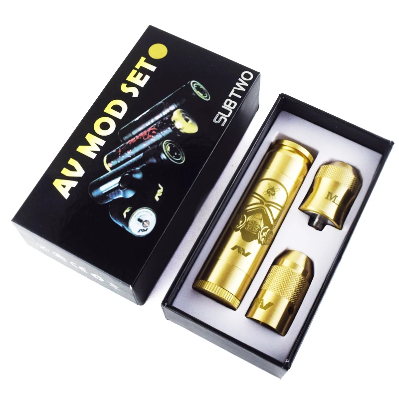

Hot Selling AV Trooper mech Mod e cigarette mechanical mod kit for 18650 battery 510 electronic cigarette pen AV Trooper mod