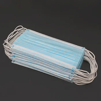 

200pcs Disposable Mouth Face Mask 3 Layer Filter Masks Anti Dust Droplet Pollution Personal Protection Mask PM 2.5 Respirator