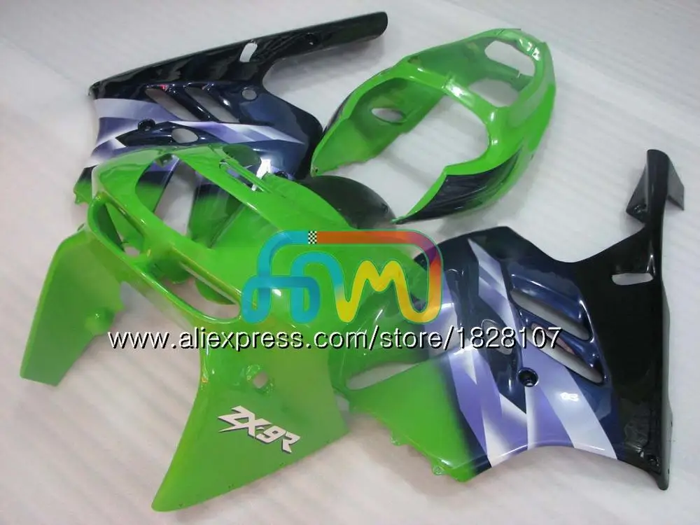 Корпус для KAWASAKI ZX900 900 CC ZX 900 9 R 19BS. 0 9R 900CC ZX-9R ZX9R 94 95 96 97 1994 1995 1996 1997 обтекатели комплект красный цвет: черный; популярная модель - Цвет: No. 30