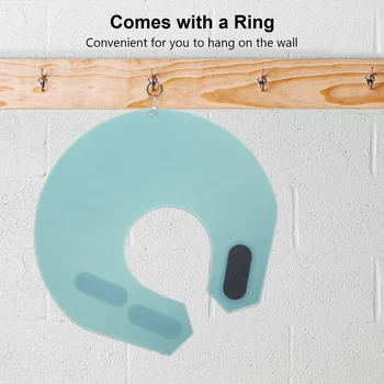 

Neck Cape Silicone Apron for Haircut Hair Dye Adjustable Hairdressing Cutting Collar for Hair Salon Stylist