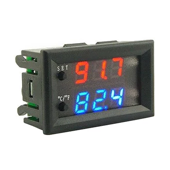 

Dc 12V Led Digital Thermostat Temperature Controller Temp Sensor Control W2809