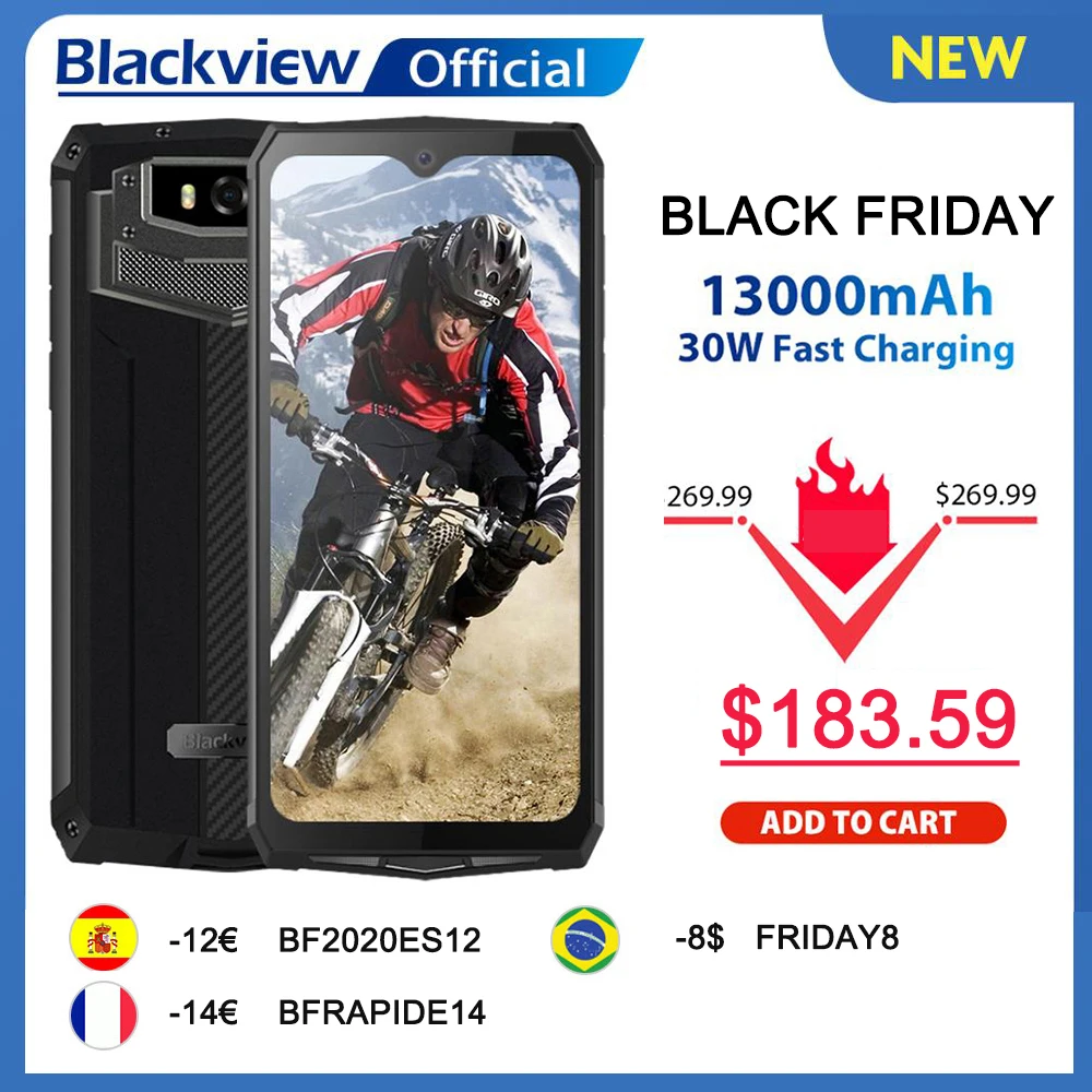 Blackview BV9100 IP68 Waterproof Cellphone