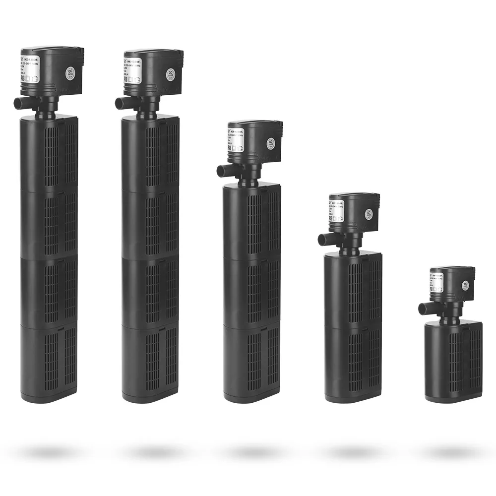 AquariumFilterPump12182535WForFishTankFiltrationPowerfulPondSubmersibleBiological