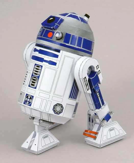 Skywalker Robot R2-d2 Movie Craft Model 3d Paper Diy Handmade Toy - Card Model Building Sets - AliExpress