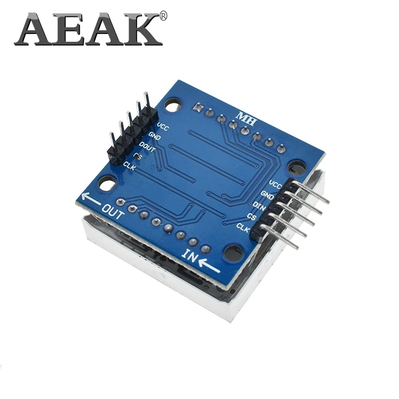 AEAK 1 шт. MAX7219 матричный модуль микроконтроллер модуль Дисплей Модуль готовой продукции