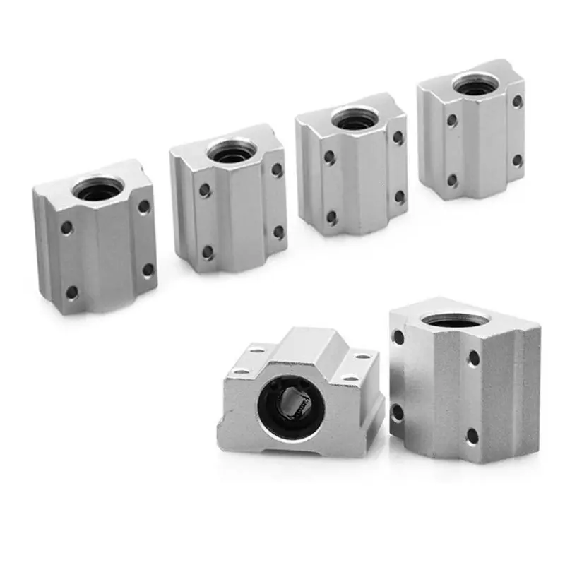 4pcs-lot-SC8UU-SCS8UU-8mm-Linear-Ball-Bearing-Block-CNC-Router-with-LM8UU-Bush-Pillow-Block-(5)