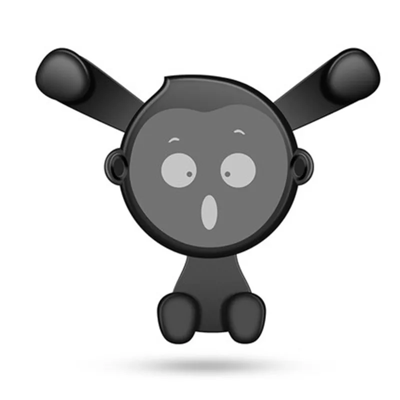 [ ] 10 шт. Автомобильный держатель для мобильного телефона Mr. Music Monkey с gps подставкой для IPhone Xiaomi huawei samsung - Цвет: Surprise monkey
