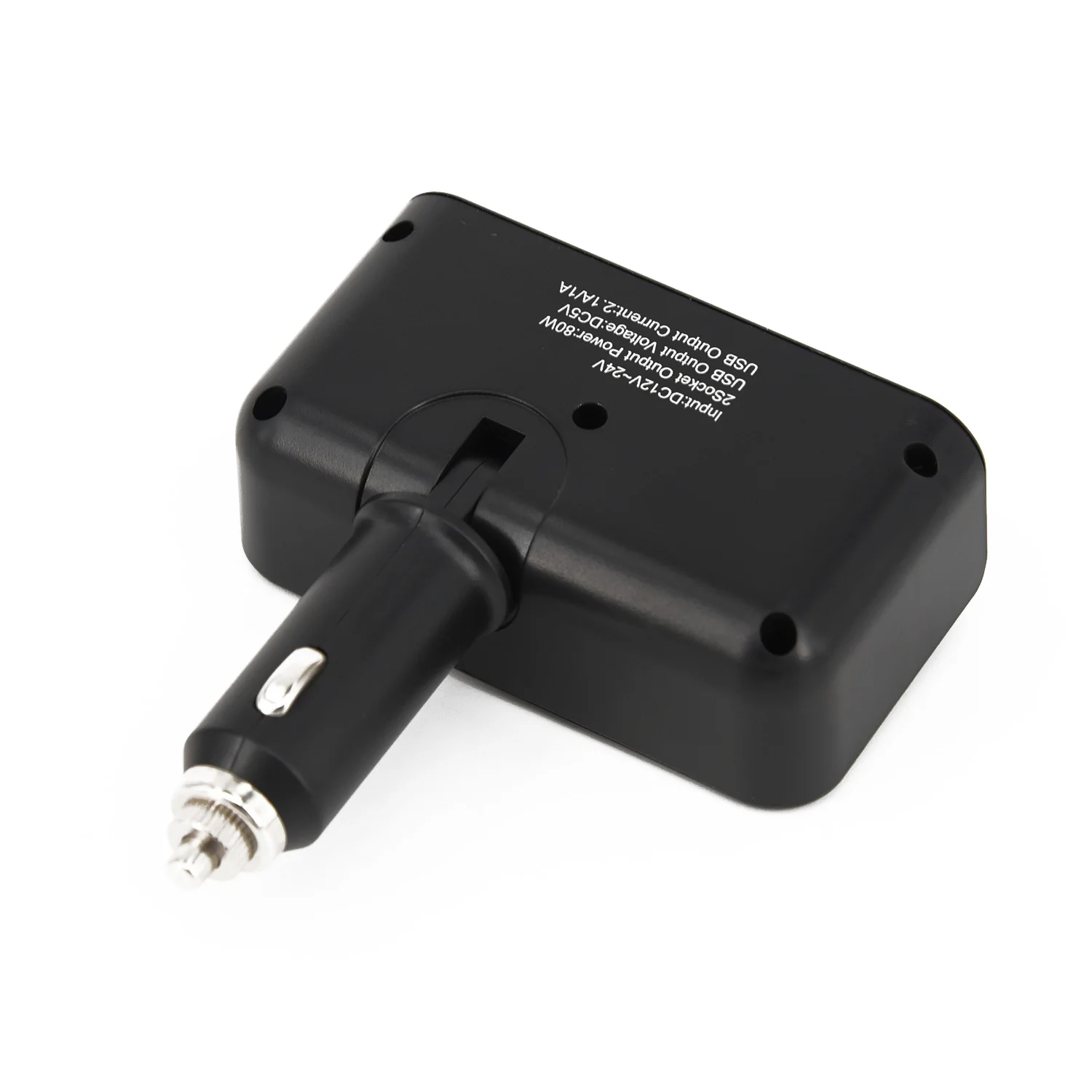 DC-12V-Car-Cigarette-Lighter-Adapter-2-Way-Double-Plug-Socket-Charger-Splitter F