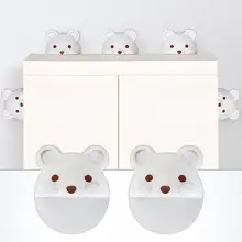 1/2 шт Анти-наконечник мебель комплект шкаф без сверления без винта Установка дома стенового анкера для хранения защита для детей безопасности младенца