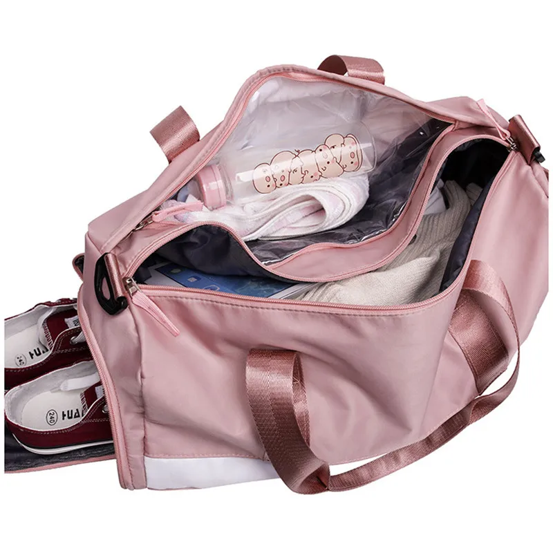 Спортивная сумка для спортзала с обувью для мужчин t Wet Dry Separator, спортивная сумка для женщин и мужчин, для фитнеса, йоги, танцев, путешествий, тренировочный рюкзак, чехол