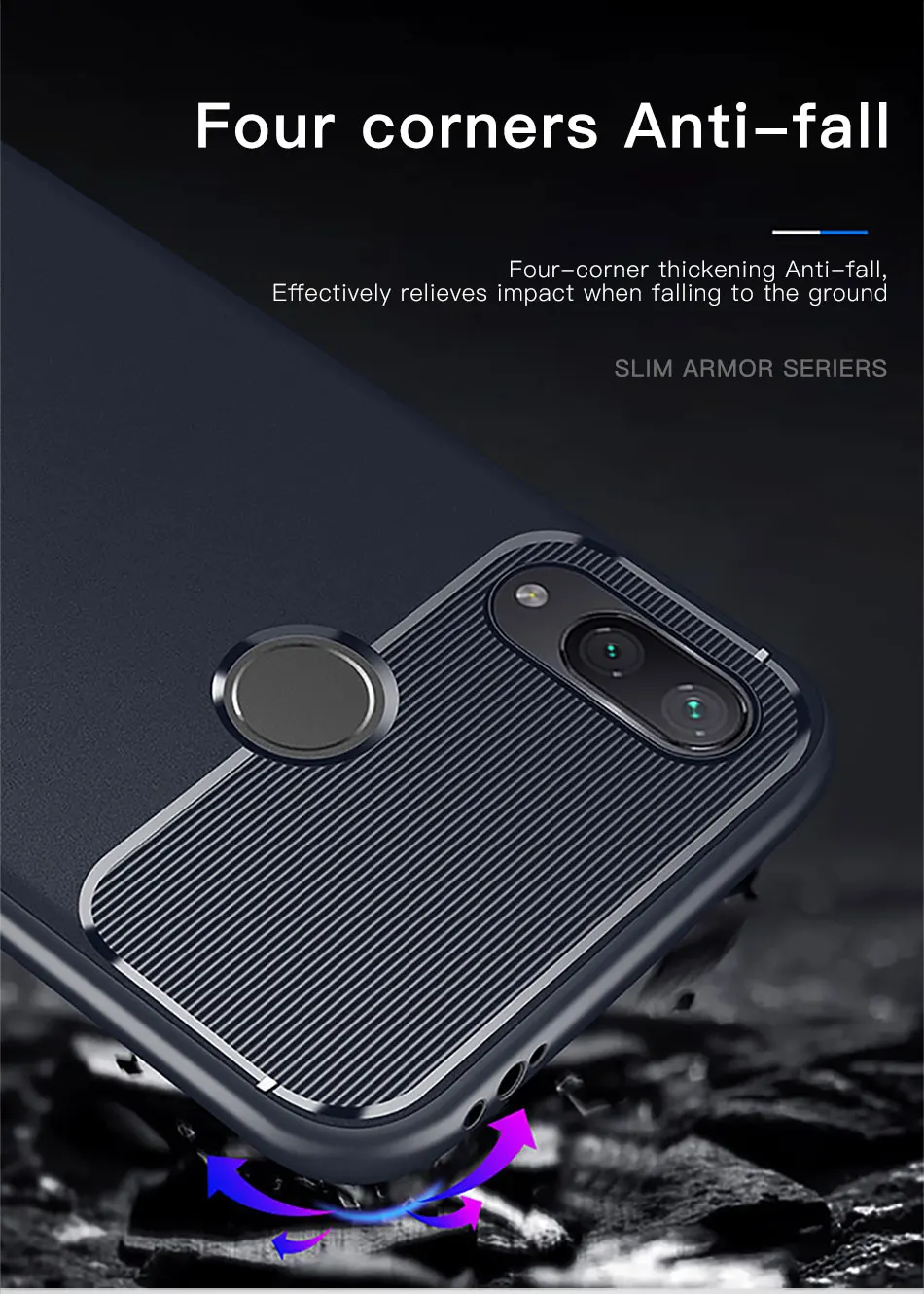 !ACCEZZ Luxury Matte Phone Case For Xiaomi Redmi Note 7 Protection Back Cover Anti-knock Thin For Redmi Note 7 Soft Shell Cases (5)