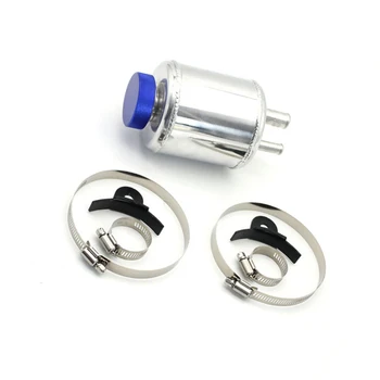

Vehicle Oil Can Breather Tank Clamps Gas Fluids Reservoir Aluminum Racing Power Steering XH 6121 Fuel Tanks