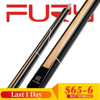 

FURY MC-2 Pool Cue Billiards 11.5mm Tiger Everest Tip Hard Maple CTM Shaft Stick 8 Teeth Joint Piano Paint Grip Play Cue Stick