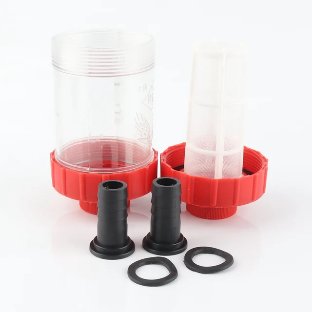 1/2 "~ 1" Dugattyúszivattyú Tömlő Csőszűrő Víz Jetter Öntöző Permetezőgép Nagynyomású Tisztítógép Szívószívószűrők - Image 6