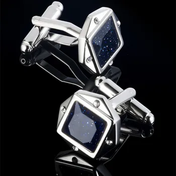 

Men's Cufflinks Luxury Exquisite Frosted Crystal Cufflinks French Shirt Cufflinks Decorative Buttons Charm Men's Gift Jewelry