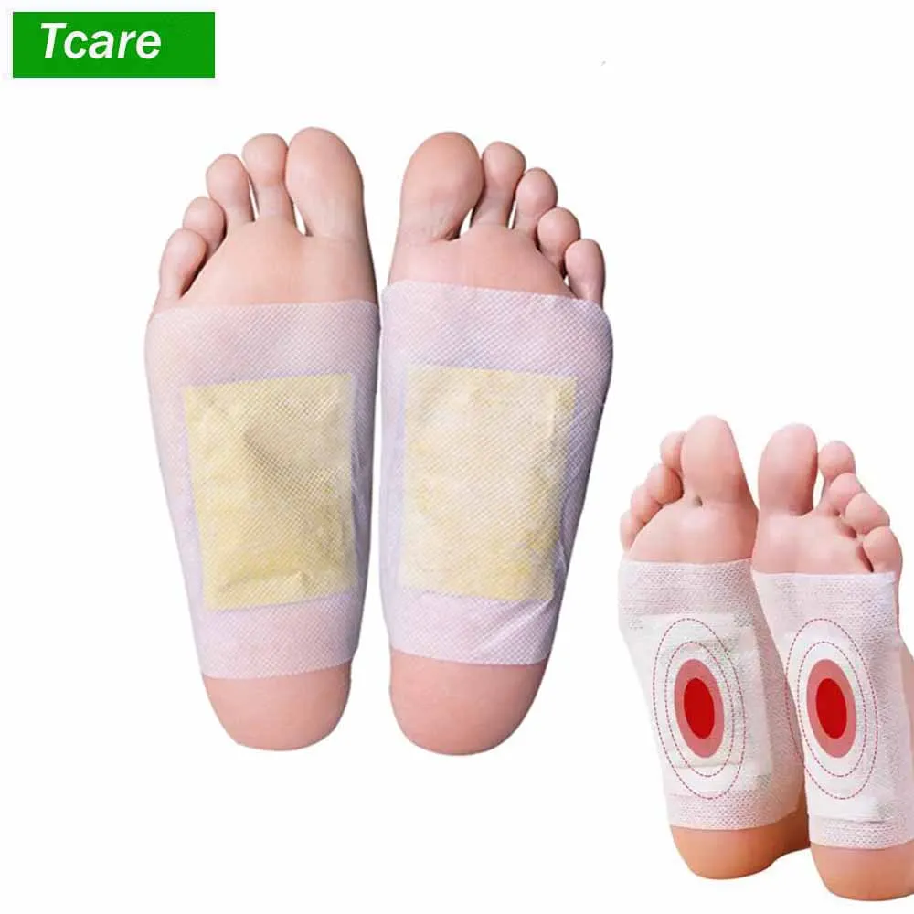 

10Pair/Set Ginger Extract Foot Pads Pain Relief Improve Sleep Promote Blood Circulation Foot Care Pads Relieve Stress