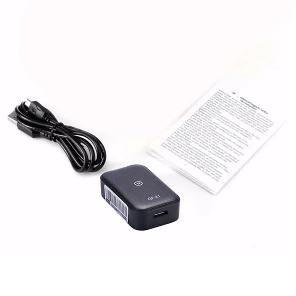 GF21 Mini GPS Real Time Car Tracker Anti-Lost Device Voice Control Recording Locator High-definition Microphone WIFI+LBS+GPS Pos |
