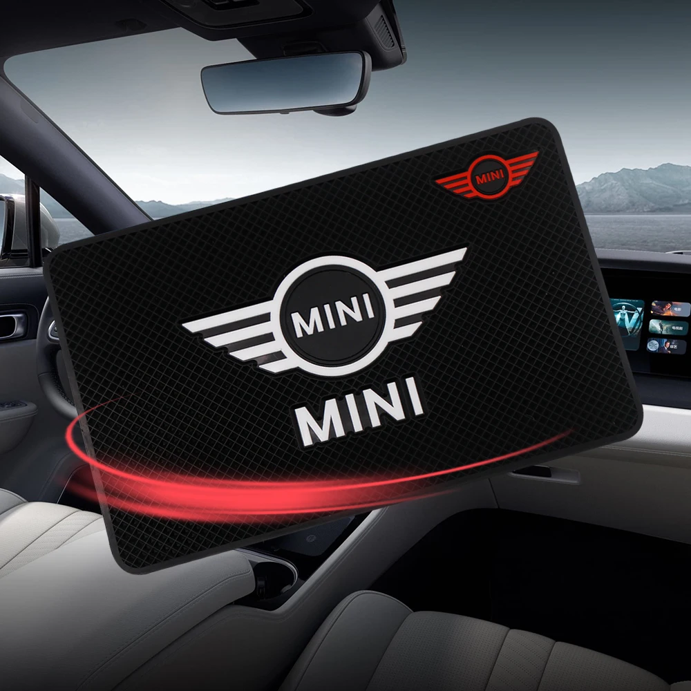 Автомобильный нескользящий коврик для телефона Mini Cooper One S R50 R53 R56 R60 F55 F56 R57 R5 |