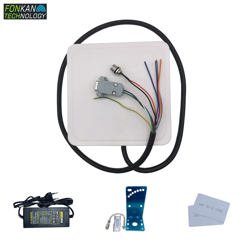 FONKAN 5 м uhf rfid интегрированный считыватель встроенный 4dbi антенна IP67 RS232 MODBUS(485 ) RS485 RTU