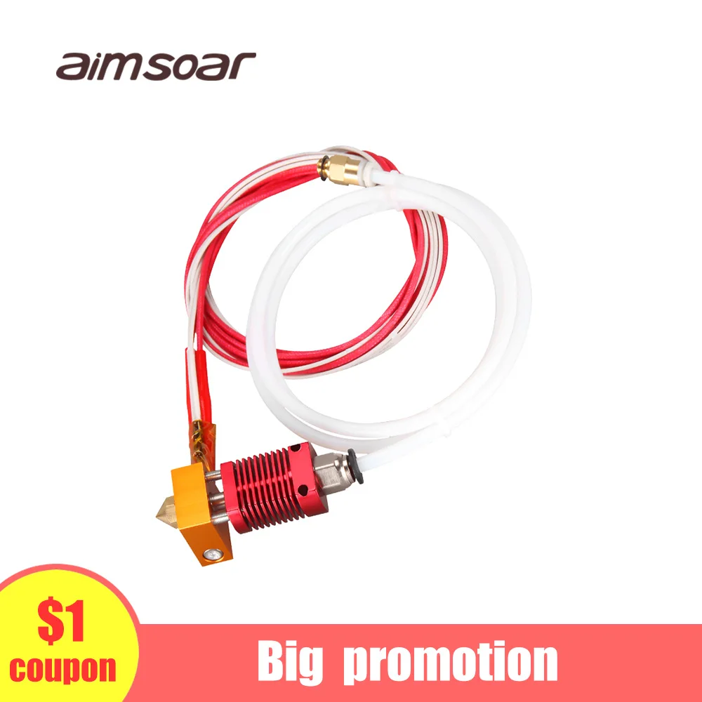 

extruder 3d printer parts cr 10 extruder head 40W 12V 24V red color