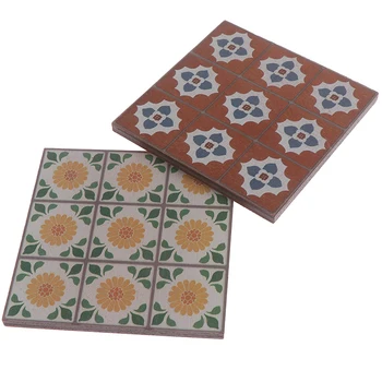 

1/12 Scale Dollhouse Miniature Area Rug/Carpet/Mat Floor Coverings for Dolls House Any Rooms Furniture Decor Accs