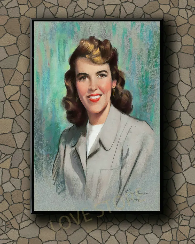 

P175 Vintage Beautiful Pin-up Girl Classic Picture 299 Silk Fabric Poster Art Decor Indoor Painting Gift