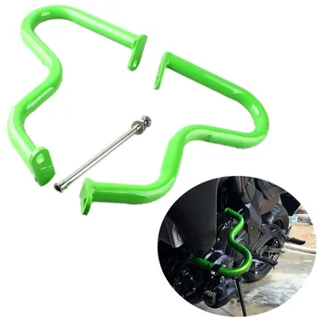 

Steel Engine Crash Bars Guard Protection For Kawasaki ER6N 2012 2013 2014 2015 2016 Green