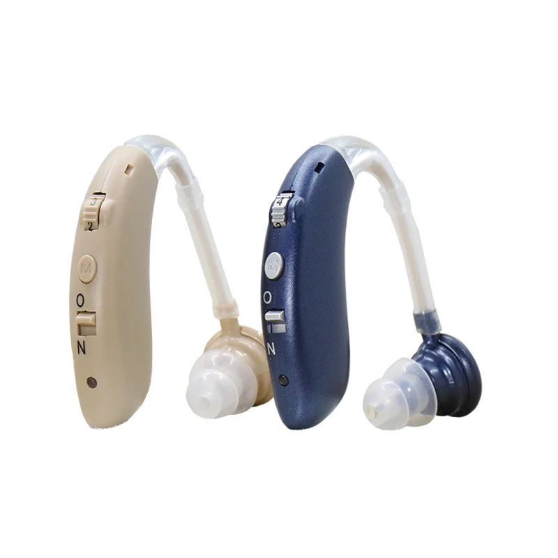 2020 New Bluetooth Rechargeable Mini Digital Hearing Aid Sound Amplifiers Wireless Ear Aids for Elderly Moderate to Severe Loss