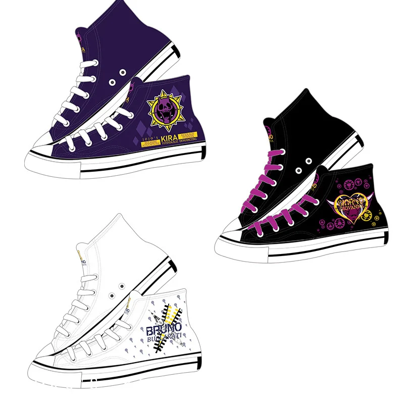 Anime JoJo's Bizarre Adventure Cosplay Shoes Giorno Giovanna Bruno