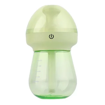 

Mini Ultrasonic Air Humidifier Air Purifier Bottle USB Send LED Night Light