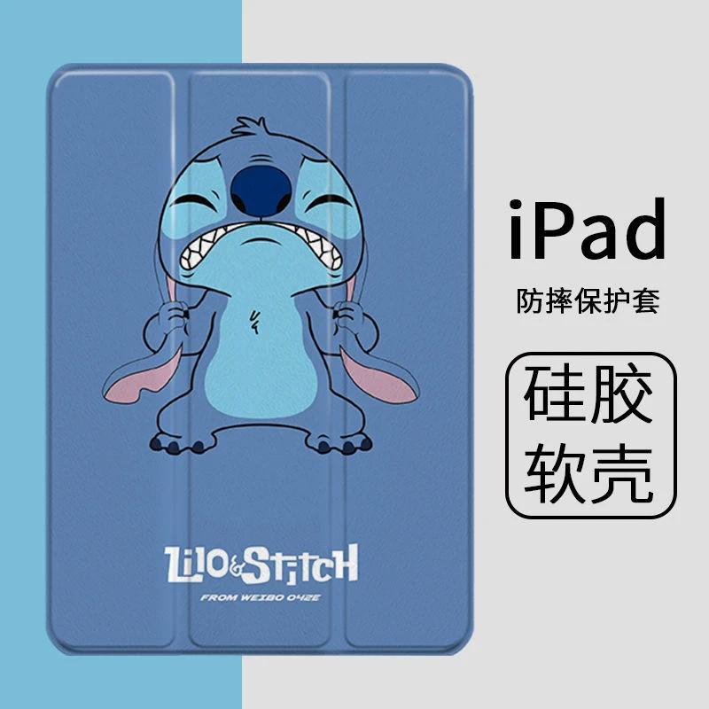 Disney Ipad Cover Stitch Ipad Case For Ipad Air 4 Air 10 2 Pro 11 12 9 12 9 21 For Ipad 8th Generation 8 Funda Laptop Bags Cases Aliexpress