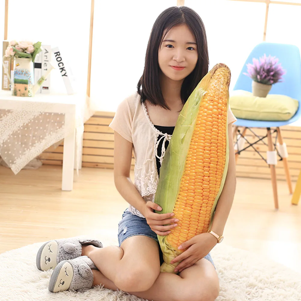 

Plush Simulation Corn Toys Cute Bolster Pillow Dolls as Xmas Gifts for Children