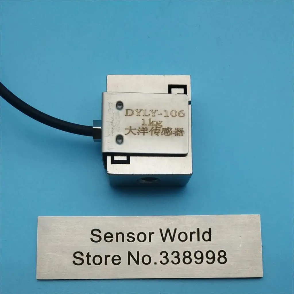 

100pcs Miniature S-type load cell Ultra-small size pressure Pull pressure Weight sensor 1kg 2kg 3kg 5kg 10kg 20kg 30kg 50kg