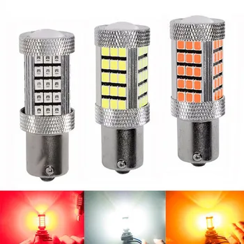 

Auto 1156 BA15S P21W BAU15S PY21W BAW15S PR21W BAY15S 2835 66SMD 12V Car LED Tail Bulb Turn Brake Stop light Reverse signal lamp