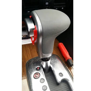 

3 Color PU Leather Gear Shift Knob & Cover for AUDI old A4 old A6