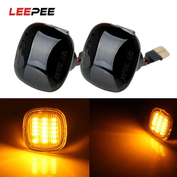 

LEEPEE For Audi A3 A8L A4 8D A4 S4 B5 Blinker Light LED Car Side Marker Turn Indicators Signal Lamp Turn Signal Light
